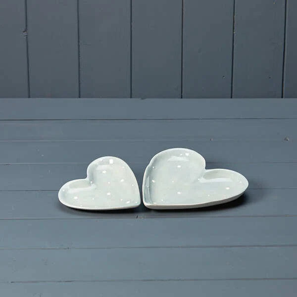 Ceramic Heart Dish 12X12X1.7cm