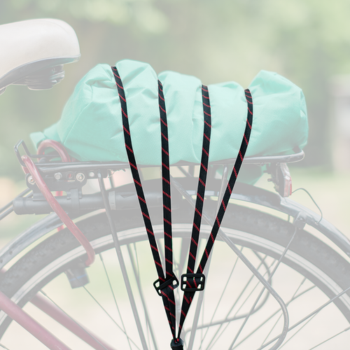 Bungee Spider Hook Elastic Rubber for Bike Rack, Black for Heavy Duty Nylon Ties