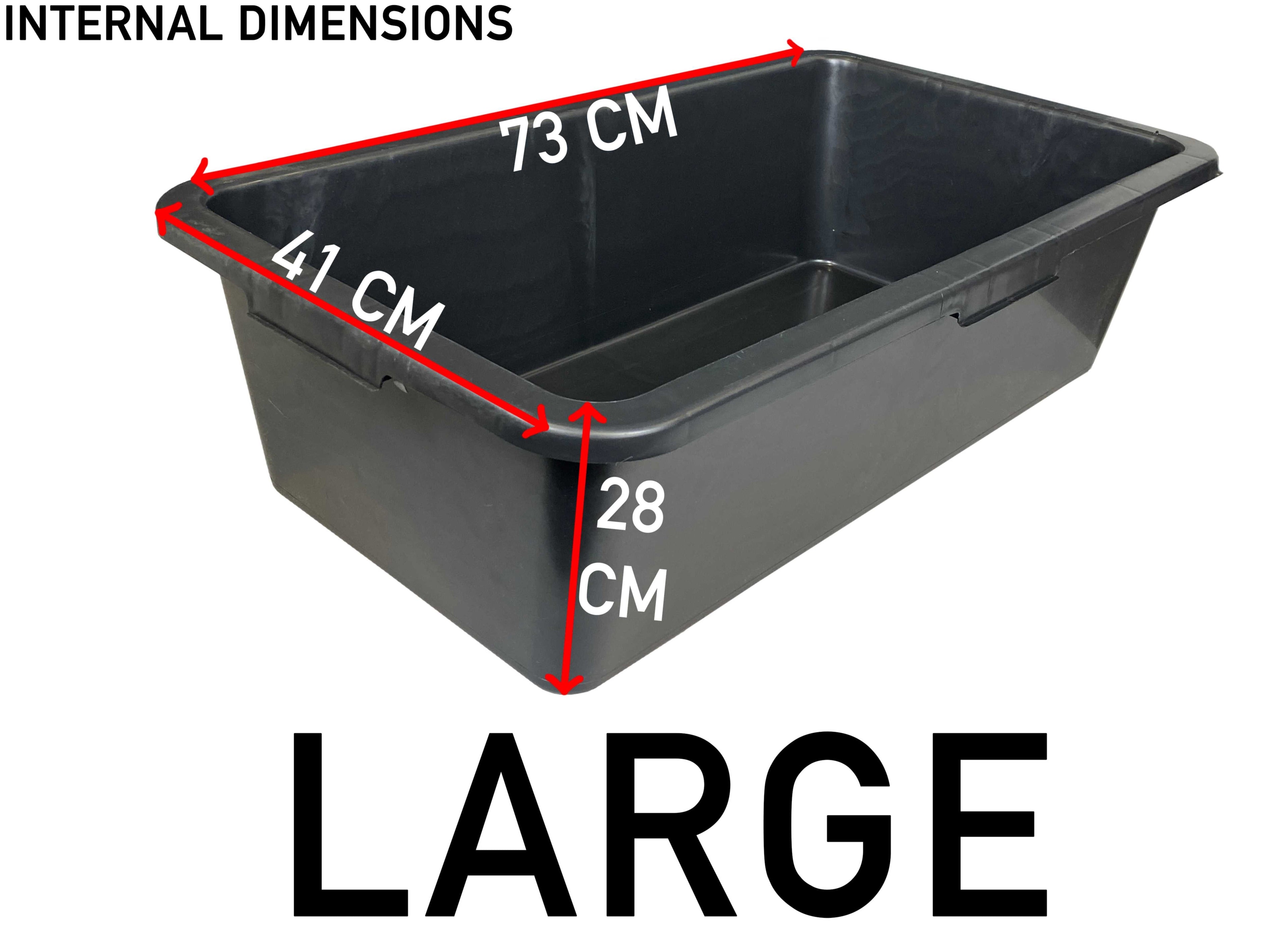 Blue Dog Bath with Drain Valve (Black) and Stand for DIY Workshop Accessory