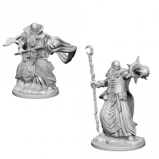 Human Male Wizards: D&D Nolzur's Marvelous Unpainted Miniatures (W1)