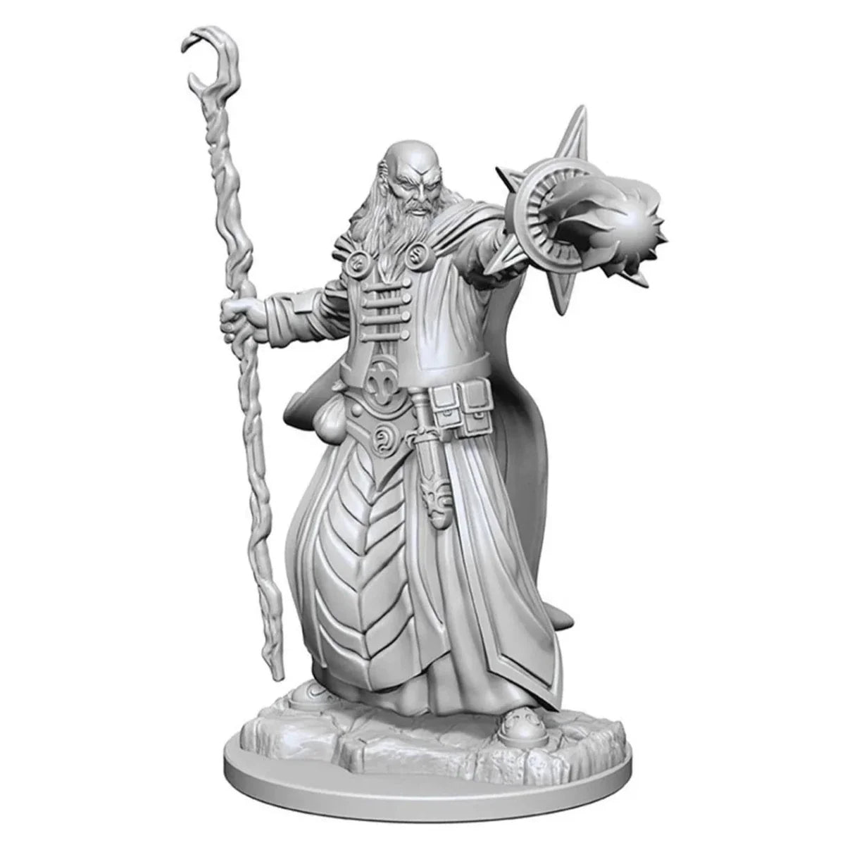 Human Male Wizards: D&D Nolzur's Marvelous Unpainted Miniatures (W1)